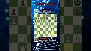 Alphazero VS Stockfish  Brilliant chess game [upl. by Shepp]