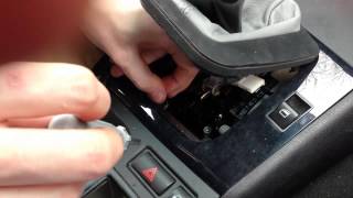 E46 Schaltkulisse Ausbau  gearshift console remove  BIMMERYOURSELF  ENG SUBS [upl. by Rhonda]