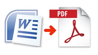 How to Convert Word File to PDF  Easiest Way [upl. by Ameen385]