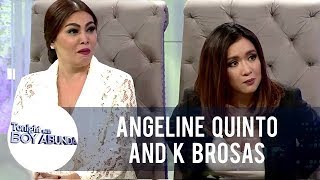 Whos richer between K Brosas and Angeline  TWBA [upl. by Keil]