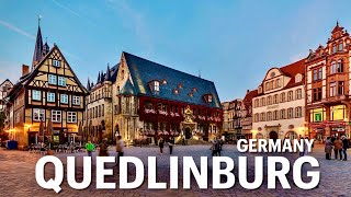 Quedlinburg Beautiful UNESCO World Heritage Town GERMANY [upl. by Albric649]