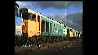 Class 50 Tour amp Laira Depot 1991 [upl. by Gudren]