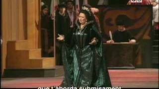 Montserrat Caballé Catherine du Aragon Henry VIII SaintSaëns 2002 part 5 [upl. by Eward]