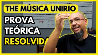 THE Unirio 2024  Prova Teórica Resolvida [upl. by Ocsecnarf382]