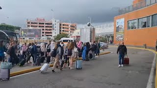 NAPLES International Airport Bus To City Centre Alibus [upl. by Flodnar]