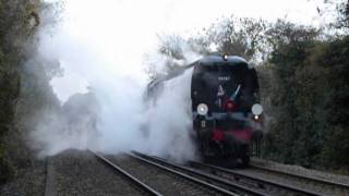 Tangmere in trouble at Hangmans Lane Crossingwmv [upl. by Godwin]