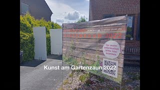 KaG Kunst am Gartenzaun Kempen 2022 [upl. by Enomas949]