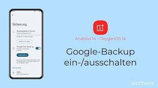 GoogleBackup einschalten oder ausschalten  OnePlus Android 14  OxygenOS 14 [upl. by Dottie]