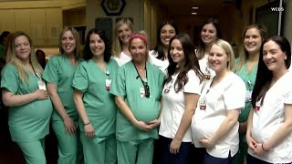 15 Maternity Ward Staffers Are Pregnant at Same Time [upl. by Pitts]