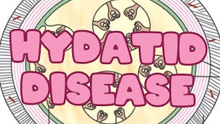 Hydatid disease ECHINOCOCCOSIS Life Cycle  Pathogenesis  Lab diagnosis  liver microbiology [upl. by Nylorak]