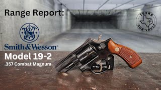 Range Report Smith amp Wesson Model 192 357 Combat Magnum [upl. by Wilhelm]