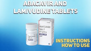 Abacavir and Lamivudine Tablets how to use Uses Dosage Side Effects Contraindications [upl. by Rowan]