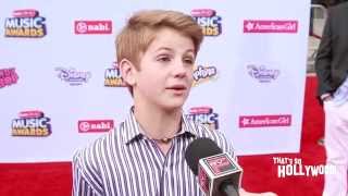 MattyB MattyBRaps Red Carpet interview Radio Disney Music Awards [upl. by Yaras634]