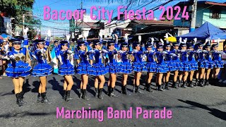 Bacoor City Fiesta 2024 Marching Band Parade [upl. by Seften909]