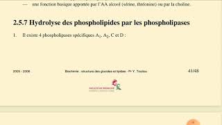 Cours des lipides biochimie structurale الدارجة partie 7 [upl. by Atik]