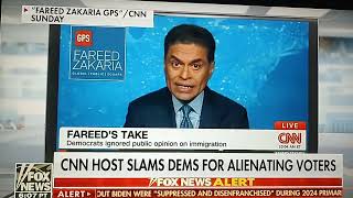 WaPo columnist and CNN host Fareed Zakaria has been warning about the border chaos for a long time [upl. by Mastrianni]