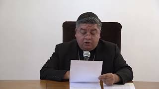 VIDEOMENSAJE AL PUEBLO DE DIOS CXIII ASAMBLEA DE OBISPOS DE BOLIVIA [upl. by Elbys]