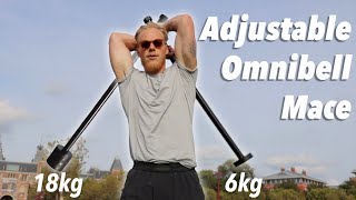 Adjustable Mace 618kg  Review Omnibell Elite 2  Gada [upl. by Anaehs]