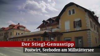 StieglGenusstipp Gasthof Postwirt Seeboden [upl. by Pega]