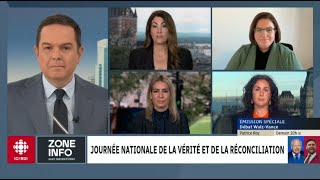 Journée nationale de la vérité et de la réconciliation  Zone Info [upl. by Buonomo536]