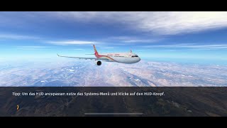 Infinite Flight Live Expert Server Airbus a220 Flight from Zürich to Nizza [upl. by Budd]