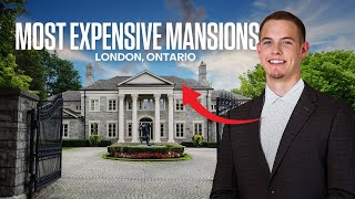 Most Expensive Mansions In LONDON ONTARIO  Premium Real Estate [upl. by Ifar516]