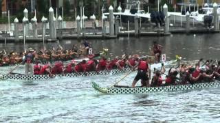 Wun Fun Cru  Tampa Bay Dragon Boat Races 2012 A Div Consolation [upl. by Susi]