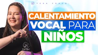 EJERCICIOS DE CALENTAMIENTO VOCAL PARA NIÑOS  PREPARA Y LIMPIA TU VOZ PARA CANTAR  YEKA COACH [upl. by Nnadroj166]