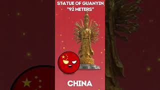 The Largest Statues Of The Countries 💀 countryballs [upl. by Sseb]