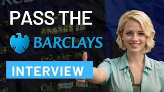 2023 Pass the Barclays Interview  Barclays Video Interview [upl. by Lidah958]