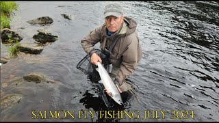 SALMON FISHING  FLY FISHING  JULY  SCOTLAND  2024 [upl. by Miner]