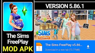 The Sims FreePlay MOD APK Unlimited MoneyLP Version 5861 [upl. by Nowd]