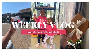 Weekly Vlog 🌸 Kids Salon Date 💇🏾‍♀️  Gifted New Devotional Book amp ChitChat [upl. by Brodeur170]