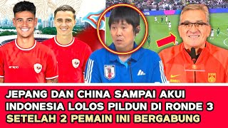 🔴 GEGER DI JEPANG DAN CHINA ‼️ Indonesia bakal lolos piala dunia bersama jepang di Ronde ke 3 ini [upl. by Enived]