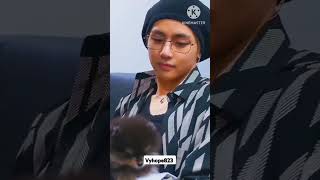 Kim taehyung and yeotan baby😘viralvideovideoshortwhatsappstatus [upl. by Debra]