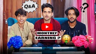 2 M Special QnA Video😎  Our Youtube Earning🤔 [upl. by Ieppet]