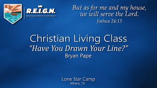 Have You Drawn Your Line  Bryan Pape [upl. by Ollecram347]