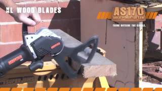 XL Wood cutting blade for the Arbortech Allsaw AS170 [upl. by Aekahs]