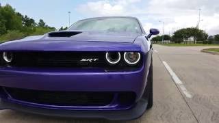 Plum Crazy Purple Hellcat burnout [upl. by Ali]