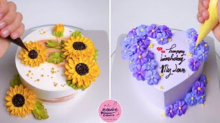 So Yummy Heart Cake Decorating Ideas Like A Pro  Flowers Cake Tutorials Video  Part 651 [upl. by Notslah]