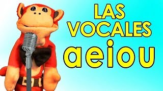 Mira Este Video y Aprende Las Vocales A E I O U Con El Mono Silabo Canciones Infantiles Educativas [upl. by Eidnac646]