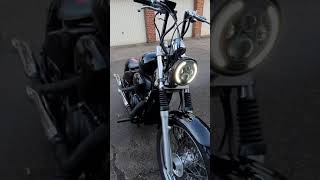 Bobber Custom Umbau vt600 vlx600 Sound exhaust [upl. by Jethro]