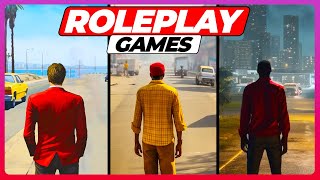 10 MindBlowing ROLEPLAY Games Like GTA For MOBILE  Android amp ios [upl. by Niko]