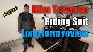 Motorcycle Riding Suit  The Klim Traverse [upl. by Aneret]