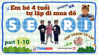 TRỌN BỘ SERI TẬP 110 Thử thách em bé 4 tuổi ĐI MUA ĐỒ tại Trung Quốc shorts funny viral [upl. by Anirbus]