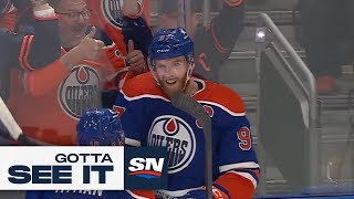 Gotta See It Connor McDavid Shows Off Sweet Moves to Bury Goal [upl. by Rafferty]