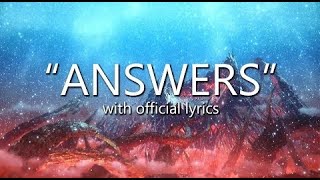 quotAnswersquot with Official Lyrics ARR Main Theme Song  Final Fantasy XIV [upl. by Sydelle]