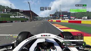 F1 2019  Career Mode  Season 1  Round 13  Belgian Grand Prix [upl. by Kubetz]