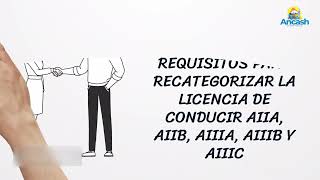 REQUISITOS PARA RECATEGORIZAR LA LICENCIA DE CONDUCIR AIIA AIIB AIIIA AIIIB Y AIIIC [upl. by Peria]