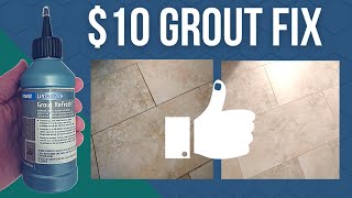 Grout Refresh Review 6 Months Later Before amp After Pics [upl. by Atel]